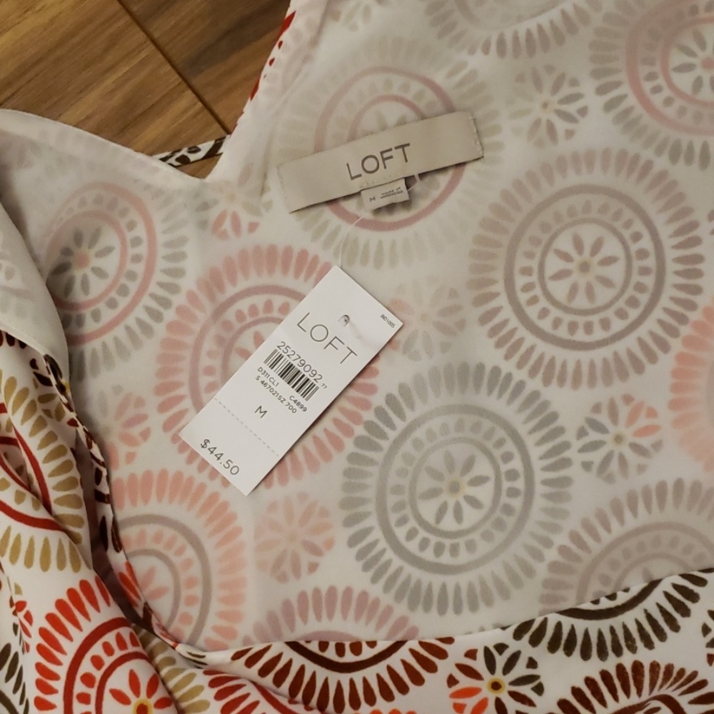 Medallion Print Bar Back Cami - Picture 9 of 9